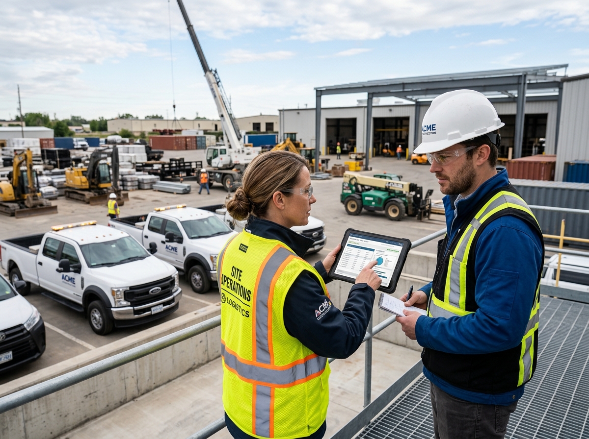 Gestión integral de personal, flotas y plataformas en planta y obras